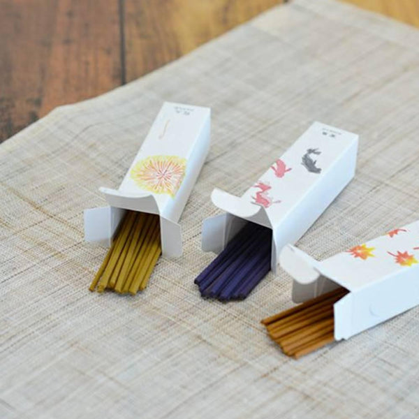 Kousaido Hanga Incense Assortment 10 Seasonal Scents + Holder Gift Set