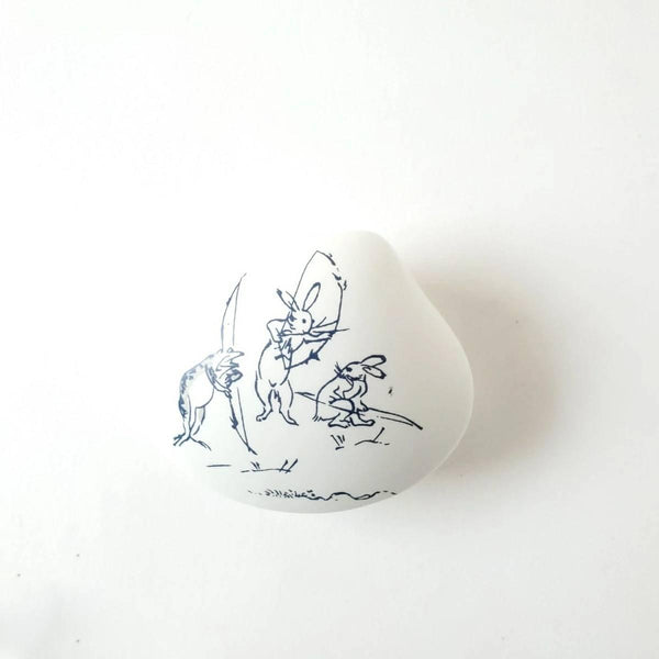 Kousaido Shell-Shaped Incense Holder Choju Giga Design