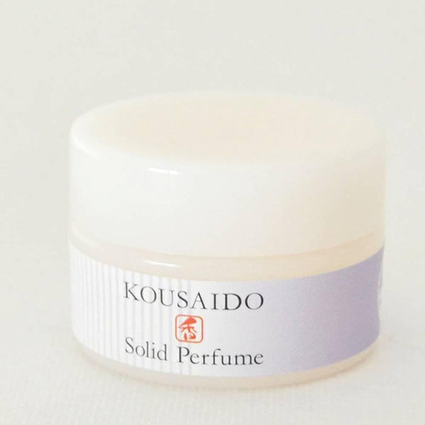 Kousaido Solid Perfume Balm Zen Woody Sweet Floral Fragrance 8g