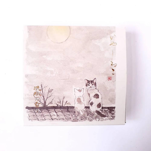 Late Autumn Scent Incense Cones Set With Burner (10 Cones)