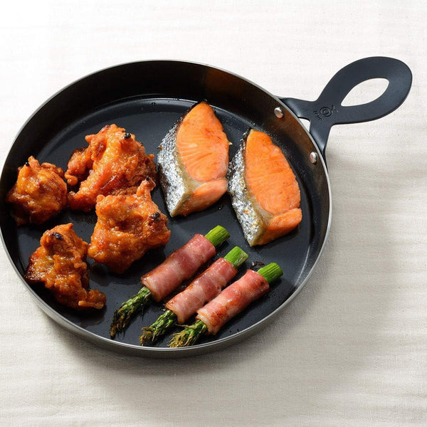 Leye Small Pizza Plate For Broiler Grill Multi-Purpose Iron Pizza Pan