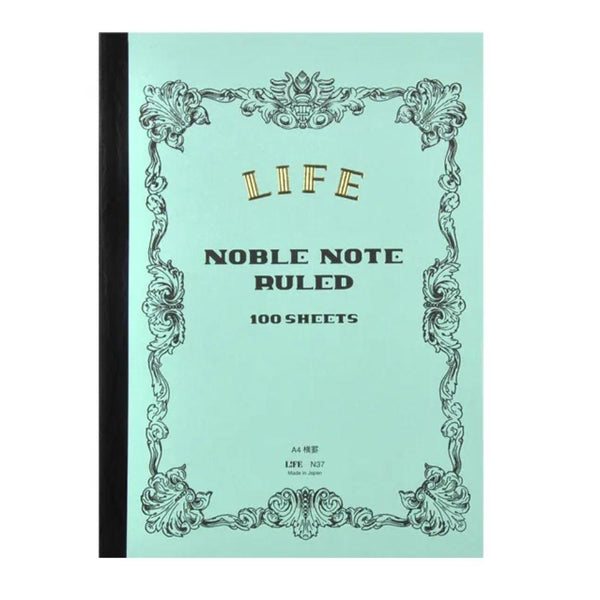 Life Noble Notebook A4 College Ruled 8mm N37 (100 Pages)