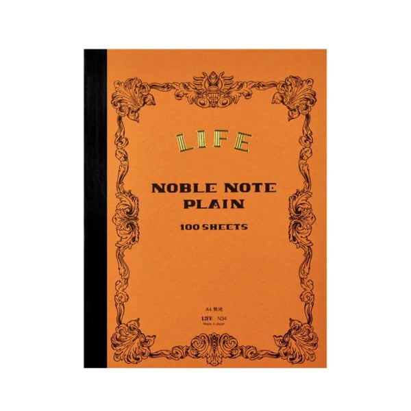 Life Noble Notebook A4 Unruled Premium Writing Paper N34 (100 Pages)