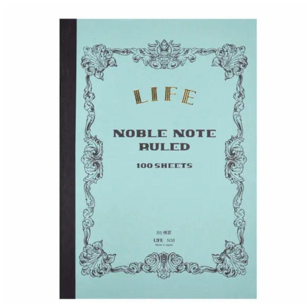 Life Noble Notebook B5 College Ruled 8mm N38 (100 Pages)