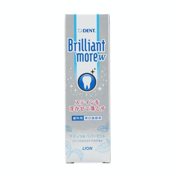 Brilliant More Stain Removal Fluoride Toothpaste Peppermint 90g
