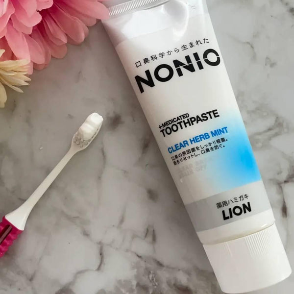 Nonio Antibacterial Toothpaste Clear Breath Herb Mint 130g