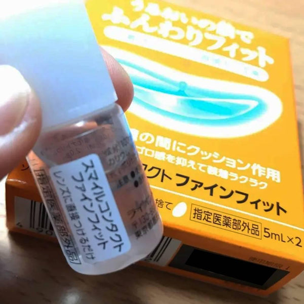 Smile Contact Fine Fit Contact Lens Fitting Solution 5ml x 2