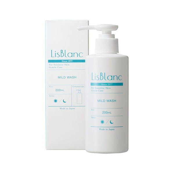 LisBlanc Mild Wash Amino Acid Facial Cleanser For Sensitive Skin 200ml