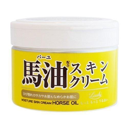 Loshi Horse Oil Skin Cream Deep Moisture Body and Face Cream 220g