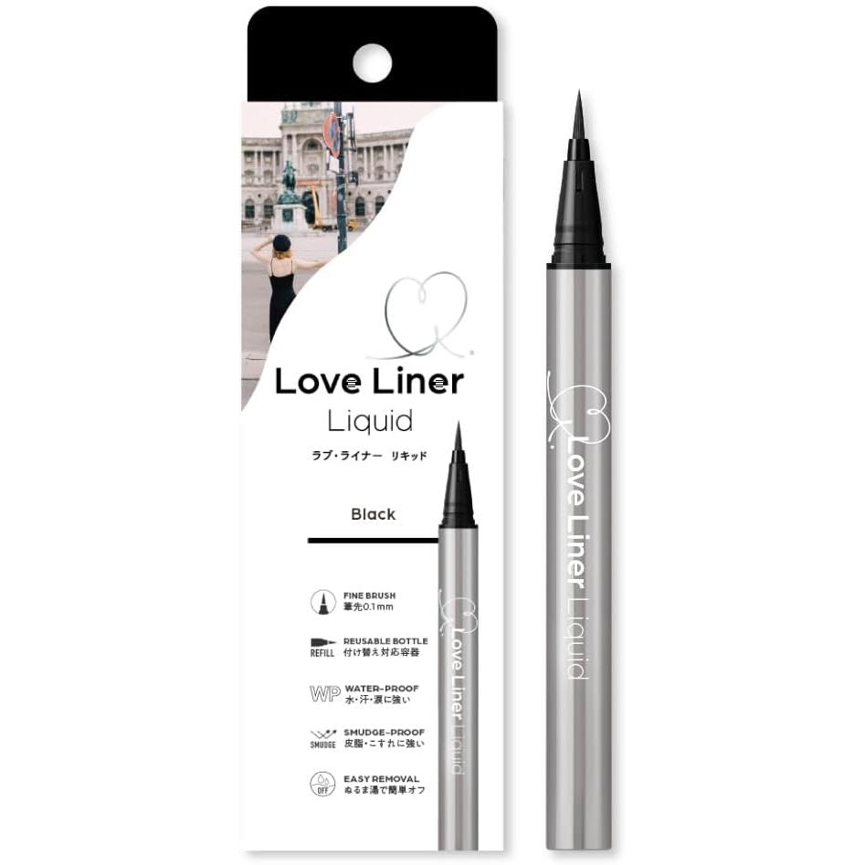 Love Liner Long-Lasting Liquid Waterproof Black Eyeliner