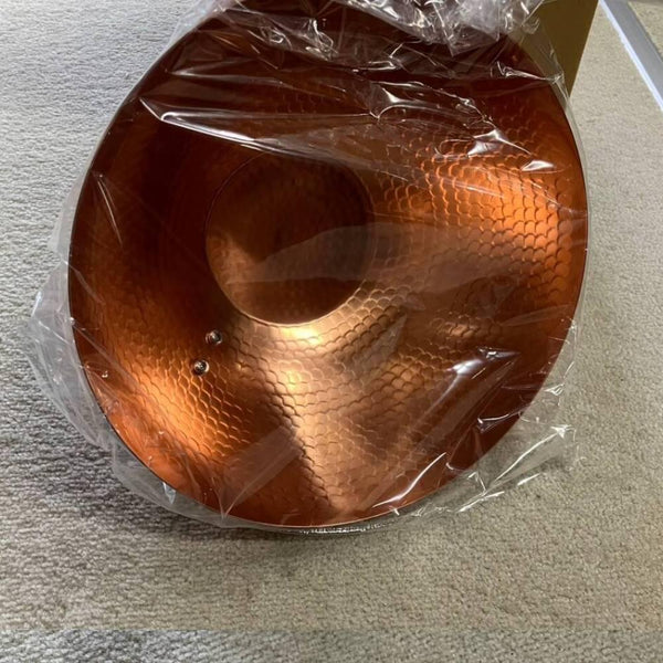 Marushin Hammered Copper Food Cover Oil Splatter Guard Dome 27cm