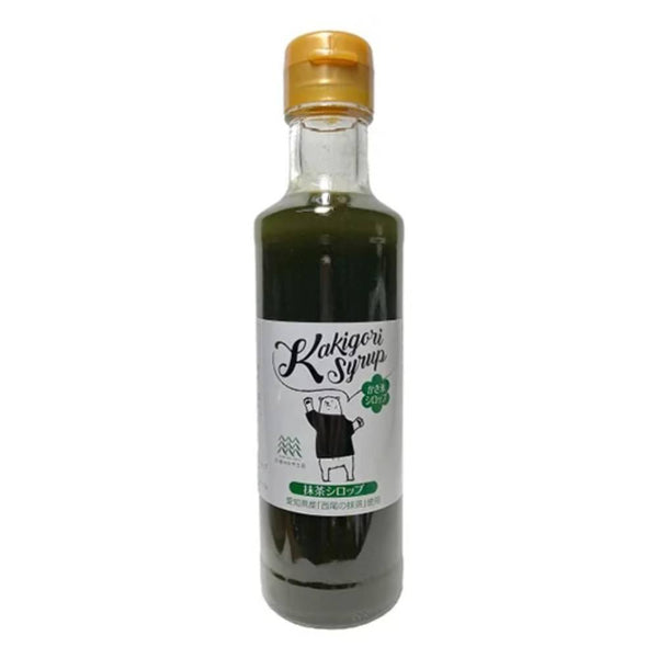 Matcha Syrup Additive-Free Kakigori Shaved Ice Syrup 260g