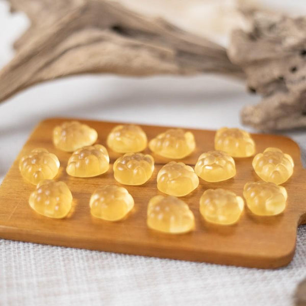 Meiji Fruit Gummy Candies Muscat White Grape Gummies 54g (Pack of 3)