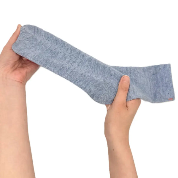 MinaFit Cotton Stretch Crew Socks Unisex One Size Fits Most 8.7-11.4"
