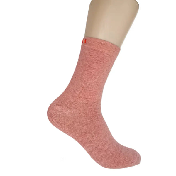 MinaFit Cotton Stretch Crew Socks Unisex One Size Fits Most 8.7-11.4"