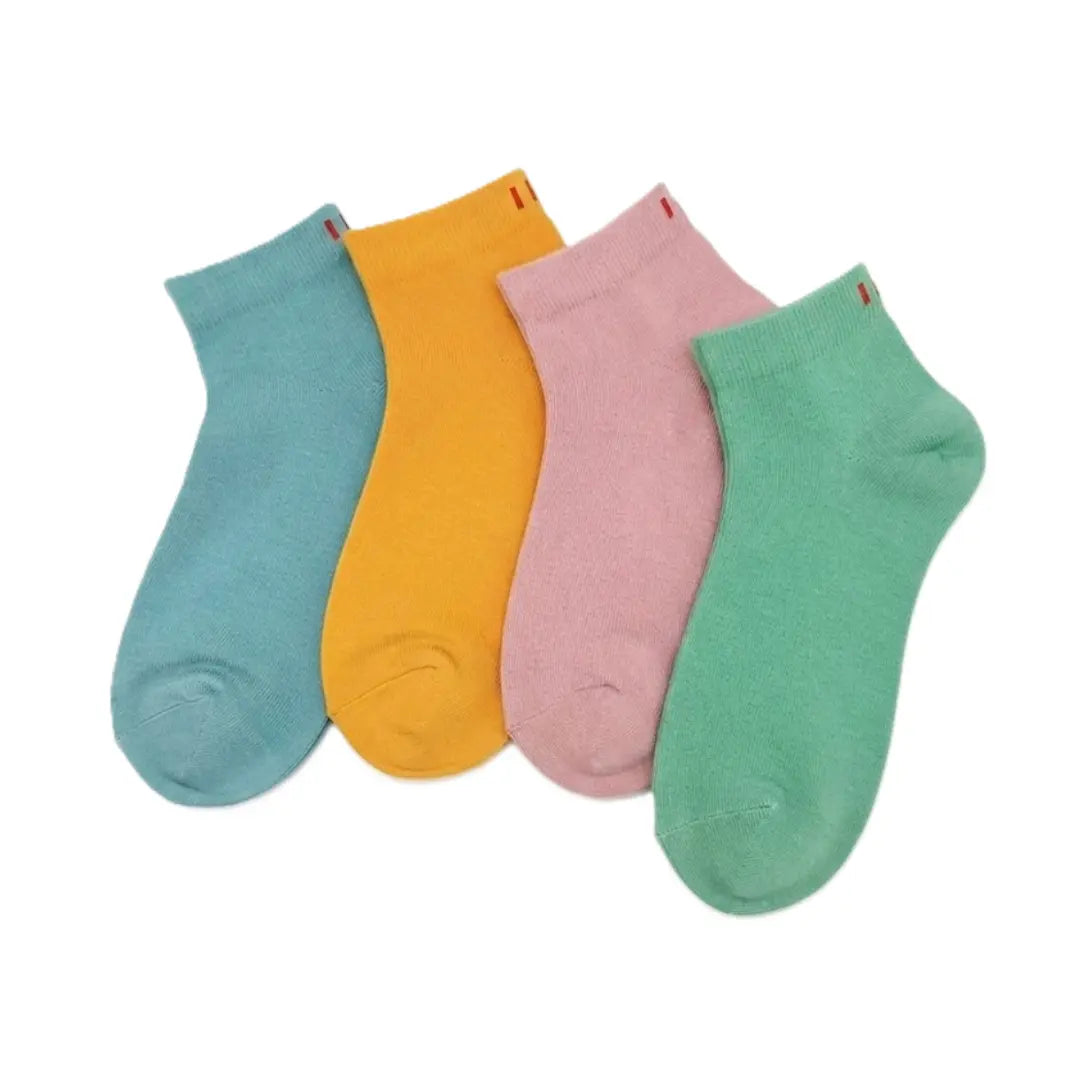 MinaFit Stretchy Soft Socks For Low-Top Sneakers One Size Socks 22-29 cm