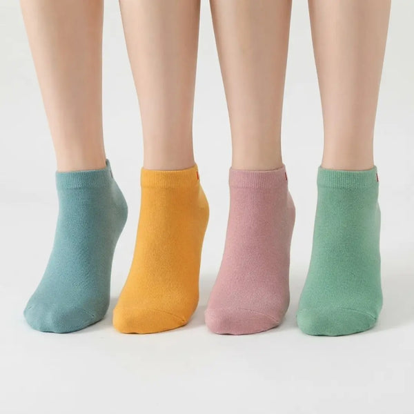 MinaFit Stretchy Soft Socks For Low-Top Sneakers One Size Socks 22-29 cm