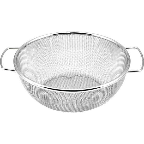 Minex Two-Handle Stainless Steel Fine Mesh Colander With Legs