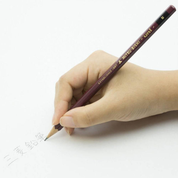 uni Mitsubishi Star Japanese Graphite Pencils B 12 Pieces
