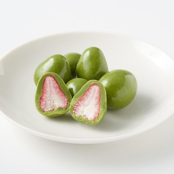 Muji Matcha Green Tea Chocolate Covered Strawberries 50g