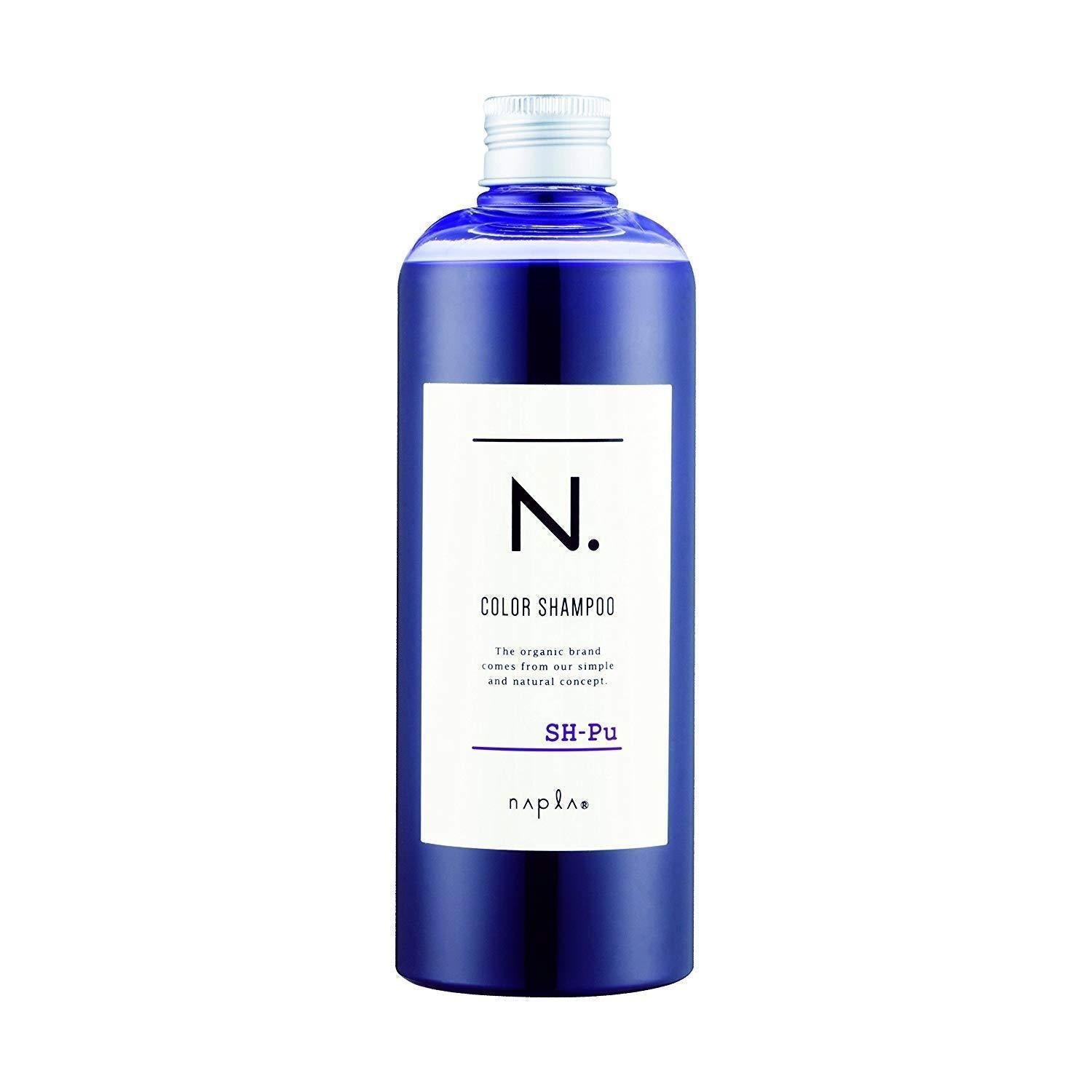 Napla N. Color Purple Shampoo Blonde Bleached Hair Color Care 320ml
