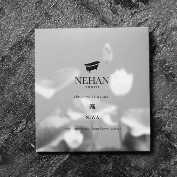 Nehan Tokyo Clay Bath & Bath Salts Garden Fragrance Blend 100g