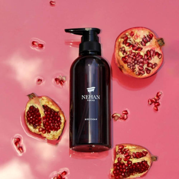 Nehan Tokyo Gentle Body Soap Refreshing Pomegranate Scent 400ml