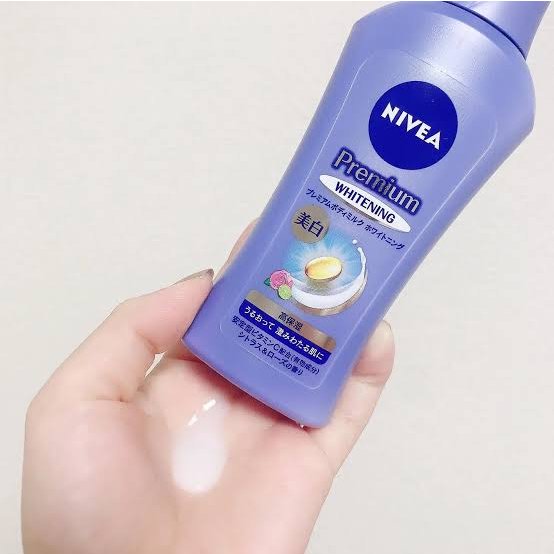 Nivea Japan Premium Beauty Body Milk Moisturizing Lotion 190g