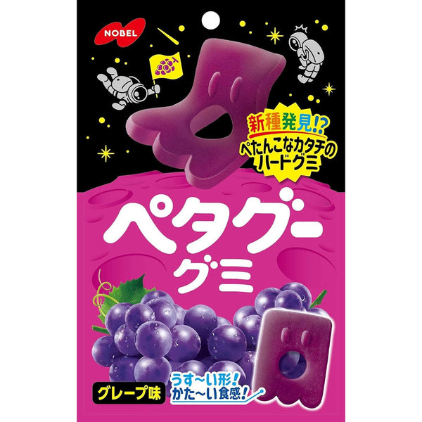 Nobel Petagu Gummies Grape Flavor Cute Gummy Candy 50g