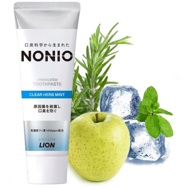 Nonio Antibacterial Toothpaste Clear Breath Herb Mint 4.6oz