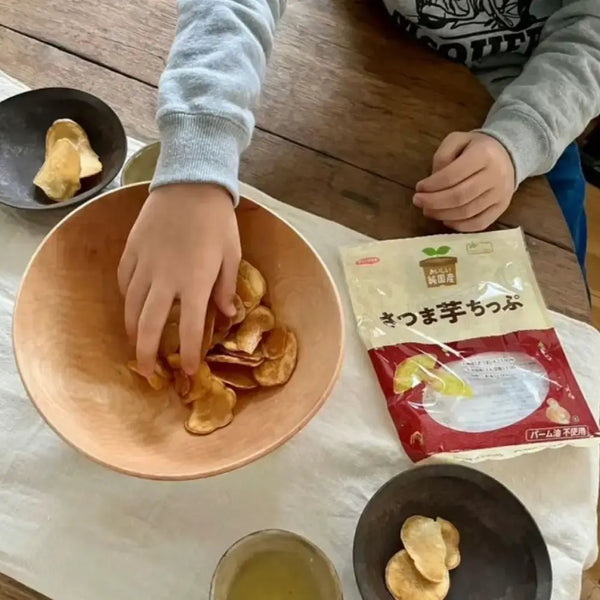 North Colors Japanese Sweet Potato Chips Additive-Free Satsumaimo Chips 115g (Pack of 3)