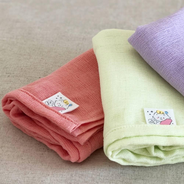 All-in-One Baby Soft Bathing Muslin Towel 100% Cotton 33x70cm