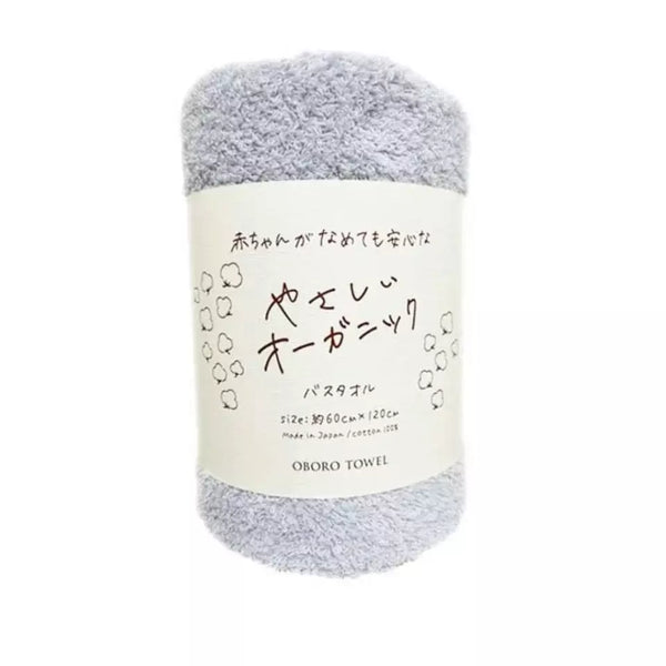 Organic Cotton Bath Towel Soft Gentle Rapid Absorption 60×120cm