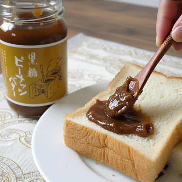 Okinawa Nakasone Brown Sugar Peanut Butter 190g