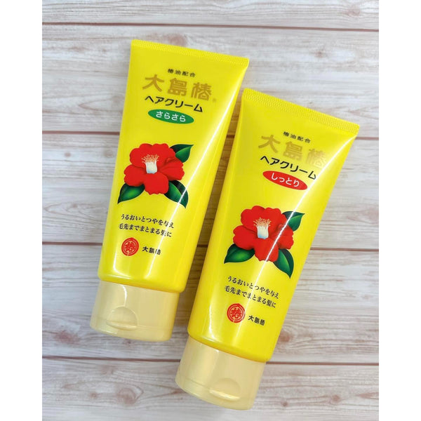 Oshima Tsubaki Hair Cream Light Leave-In Treatment 160g