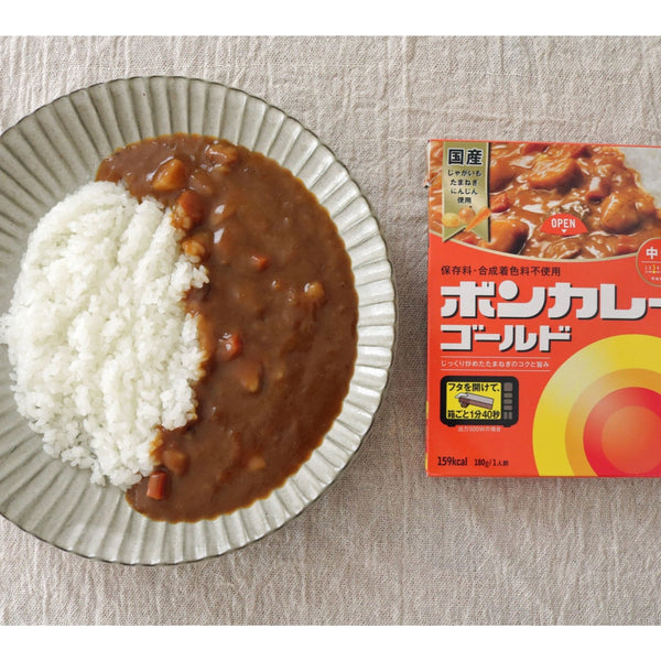 Otsuka Bon Curry Gold Japanese Curry Medium Ready-to-Eat Meal 180g