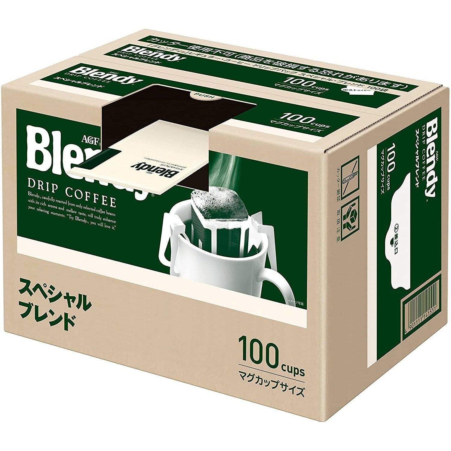 AGF Blendy Drip Coffee Special Blend 100 Bags
