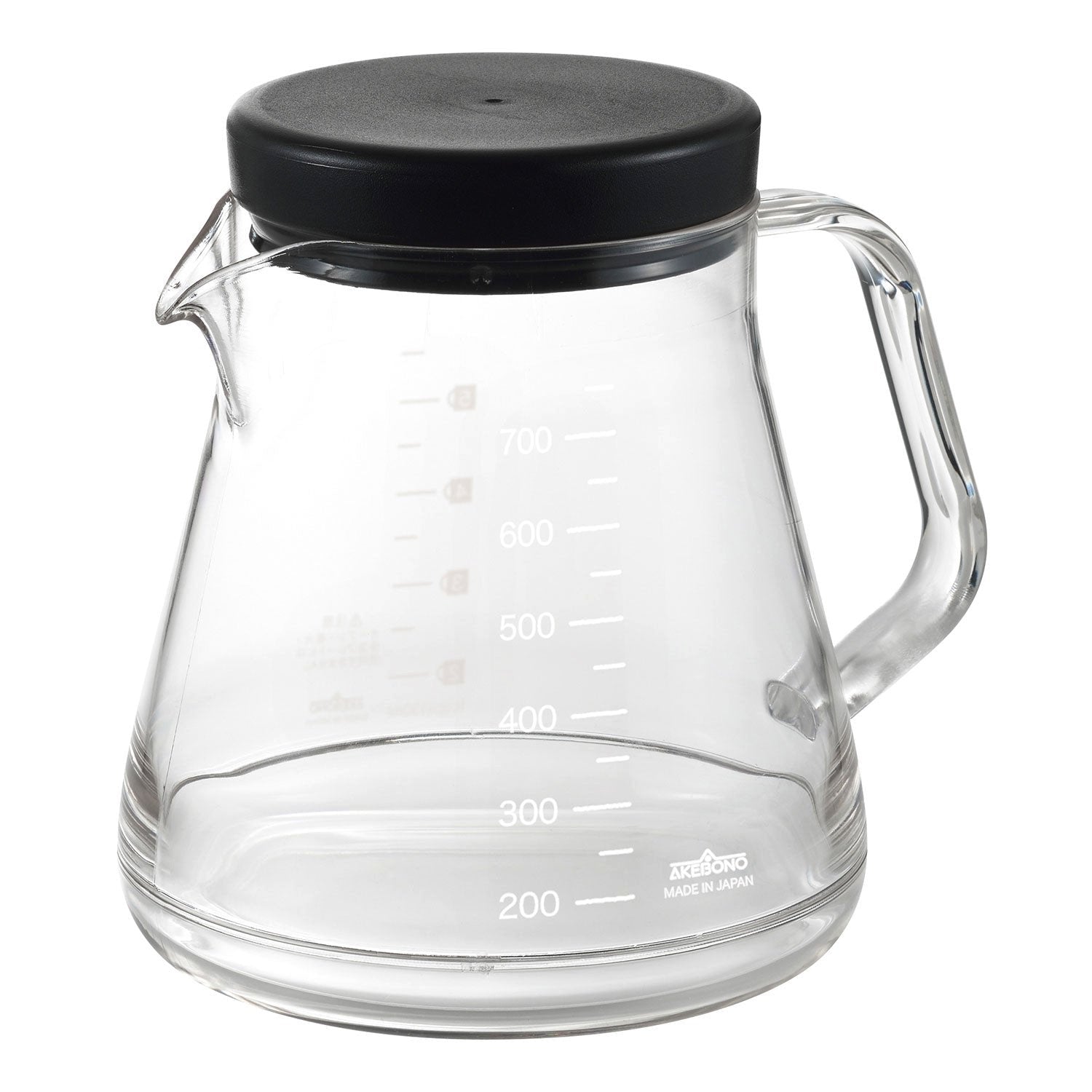 Akebono Heat Resistant Plastic Coffee Pot with Plastic Lid  TW-3727