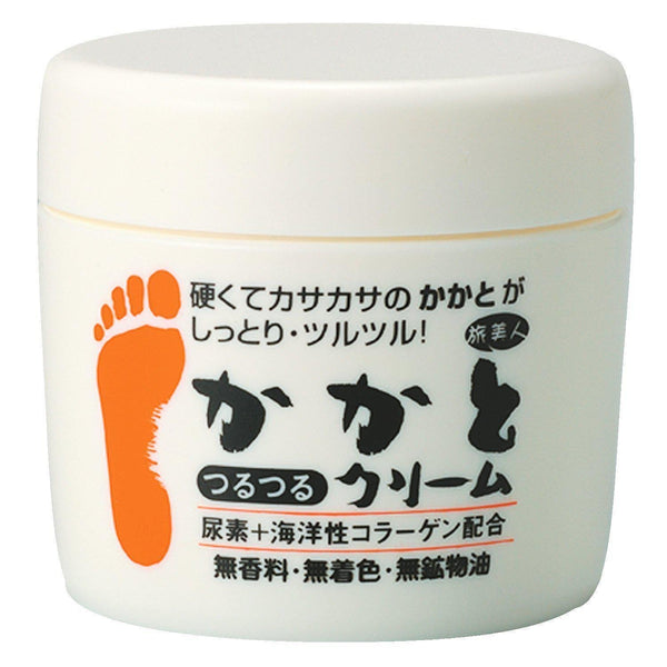 Azuma Tabibijin Foot Cream Deep Moisture Softens Dry Heels 100g