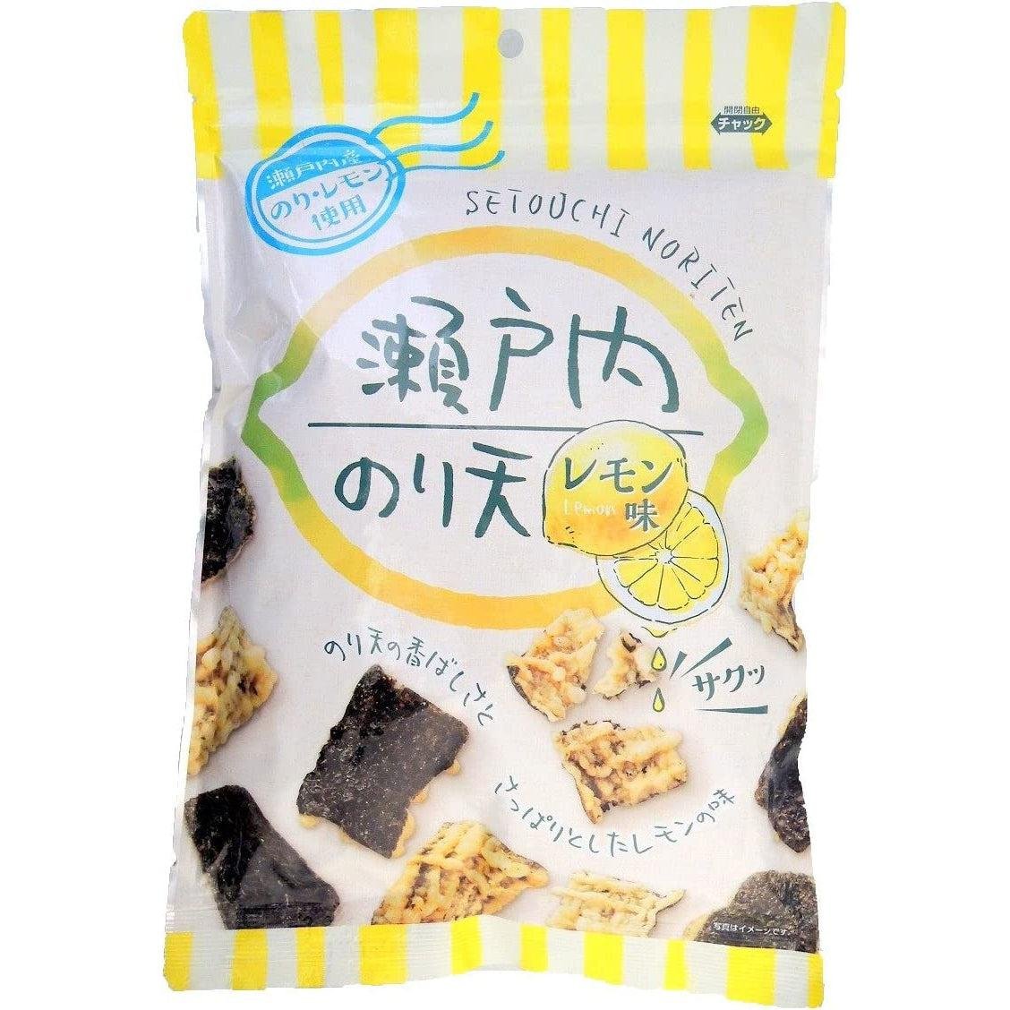 Daiko Foods Noriten Setouchi Lemon Nori Seaweed Tempura Chips 60g