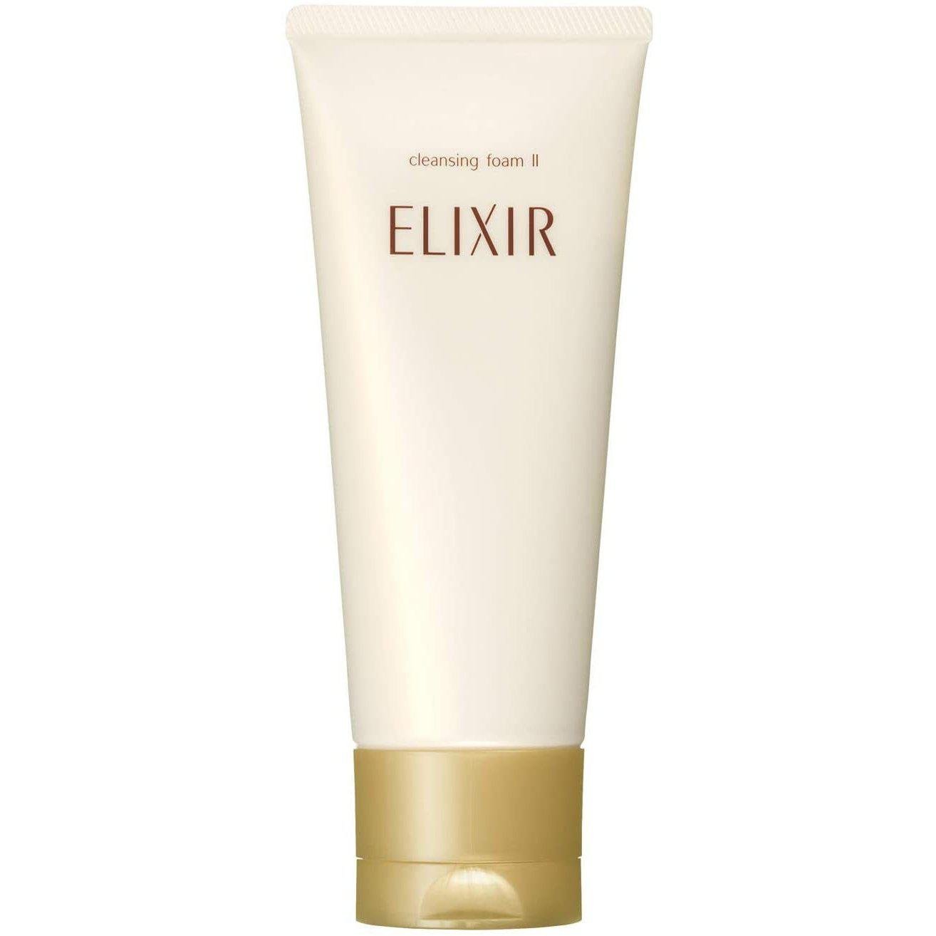 Shiseido Elixir Cleansing Foam II Moist Anti-Aging Face Wash 145g