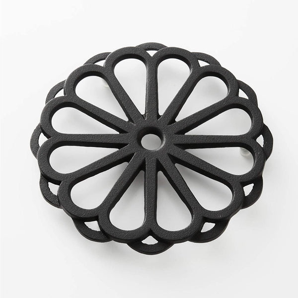 Iwachu Cast Iron Trivet Heat Resistant Pot Stand ⌀17.5cm