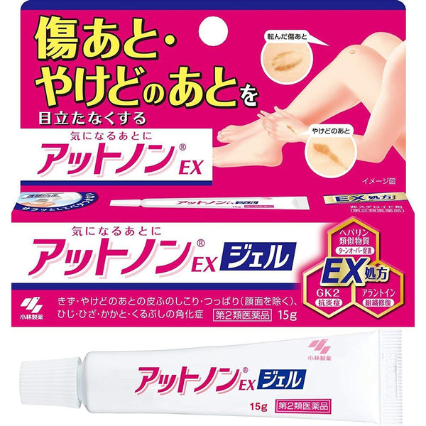 Kobayashi Atnon Scar Removal Gel Ex Scar Fading Gel 15g
