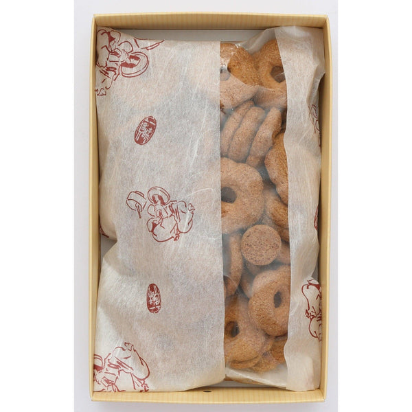 Kawamichiya Soba Boro Japanese Buckwheat Cookies 170g