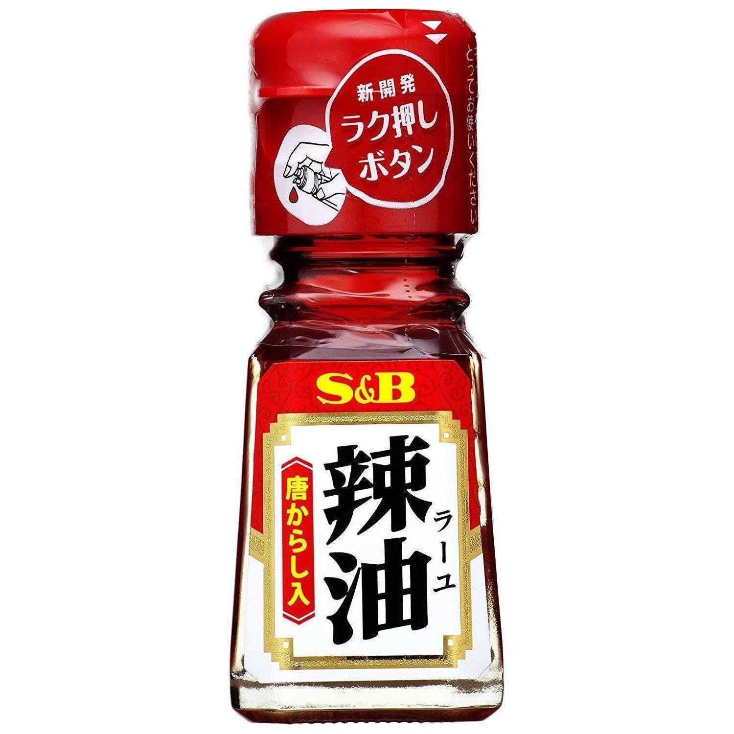 S&B Foods Rayu Japanese Chili Oil Sesame Chili Condiment 31g