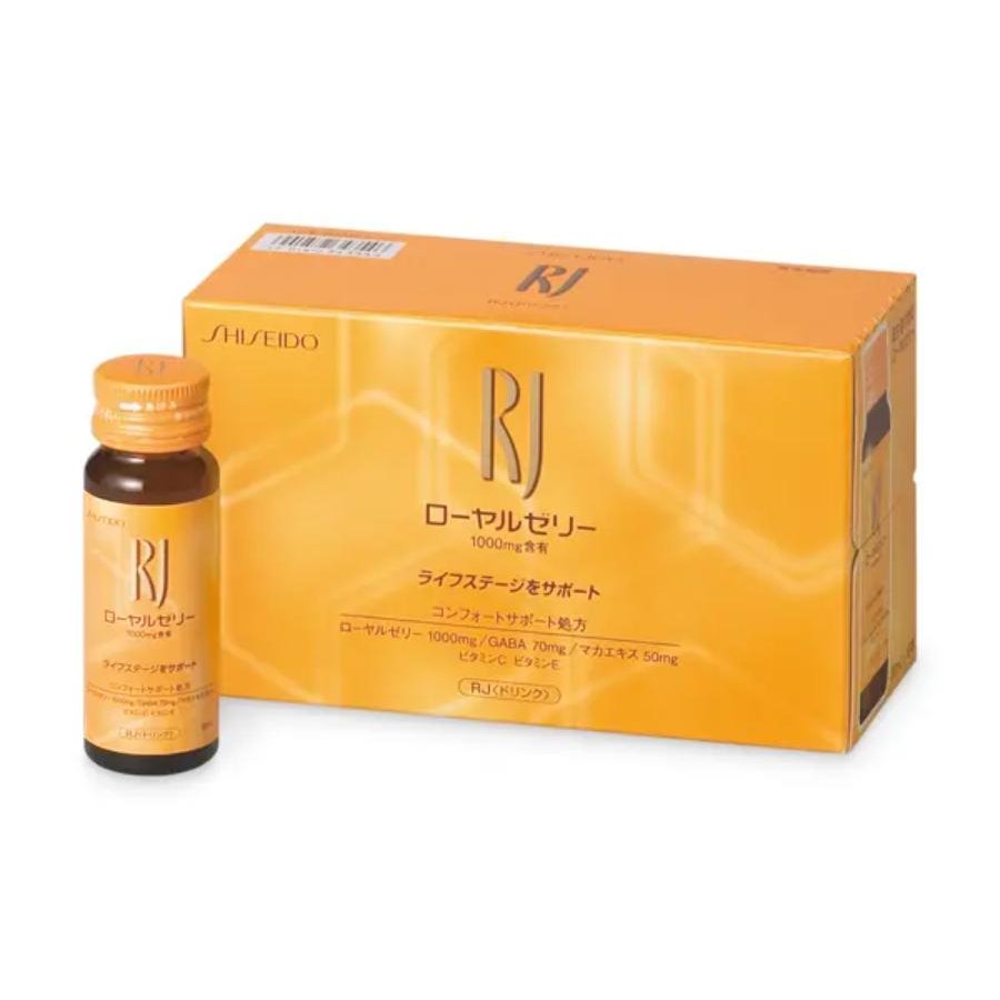 Shiseido RJ Royal Jelly Supplement Drink 10 Bottles