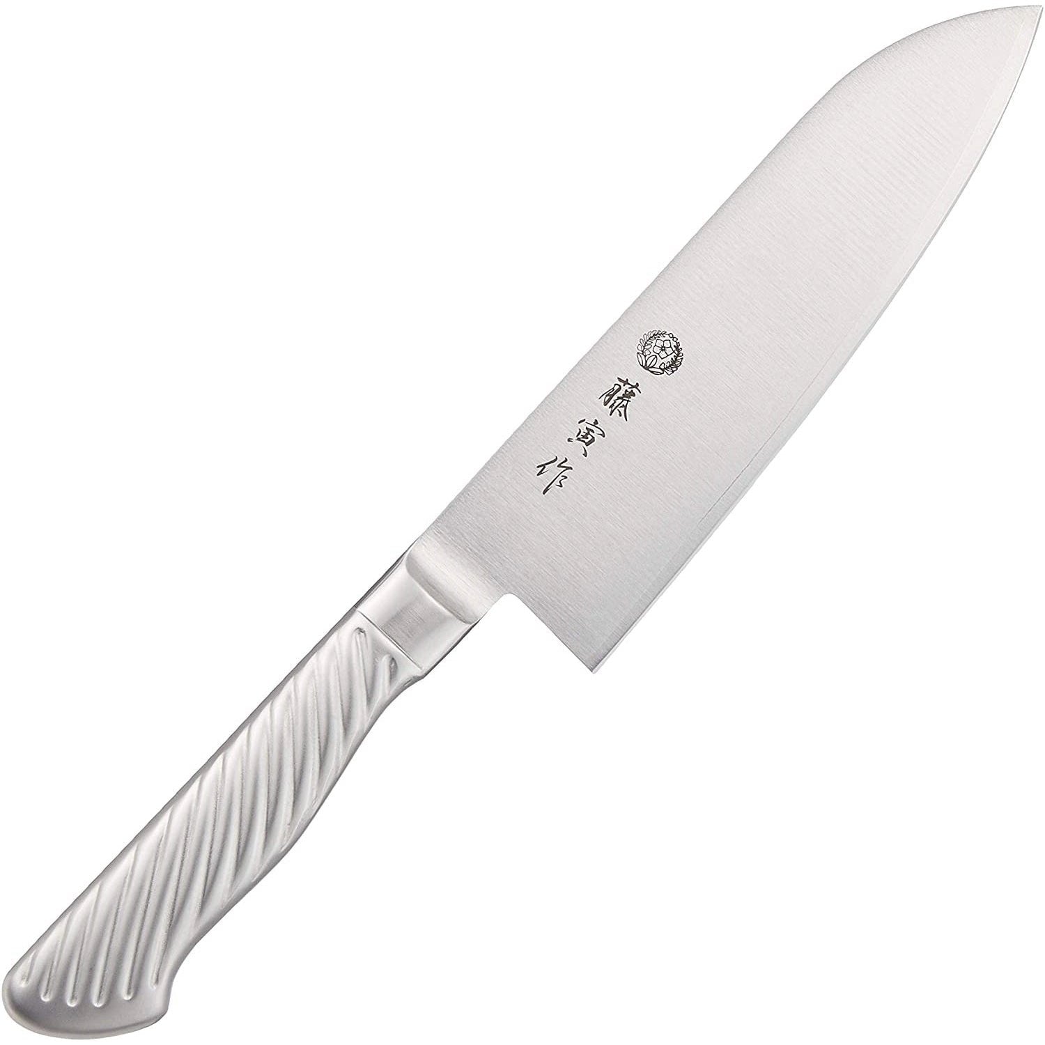 Tojiro Fujitora DP Cobalt All Metal Santoku Knife 170mm FU-895