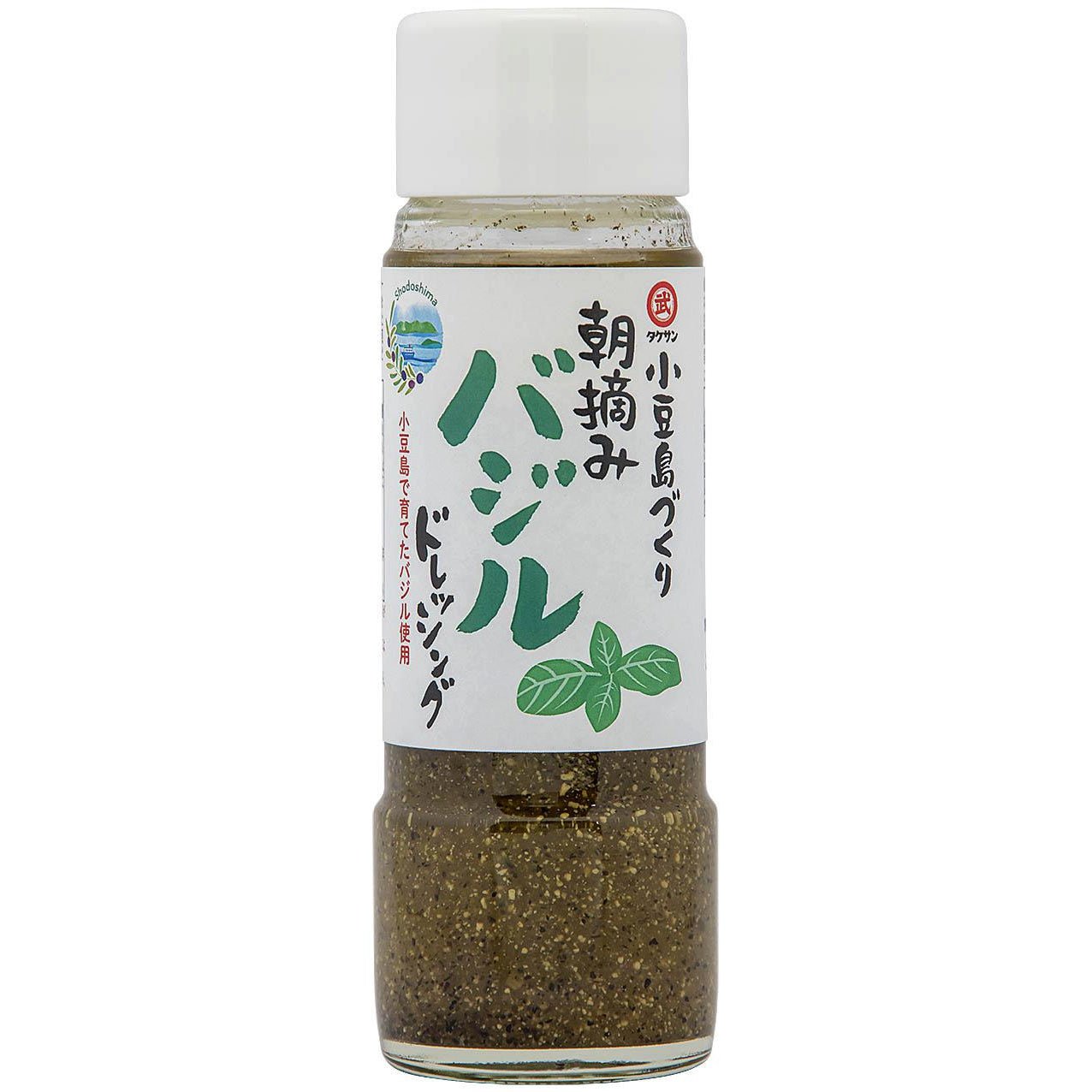 Takesan Japanese Fresh Basil Salad Dressing Additive-Free 185ml