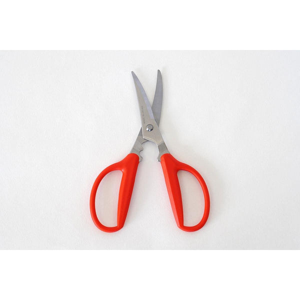 Toribe Scissors Crab Chopping Red Kitchen Shears
