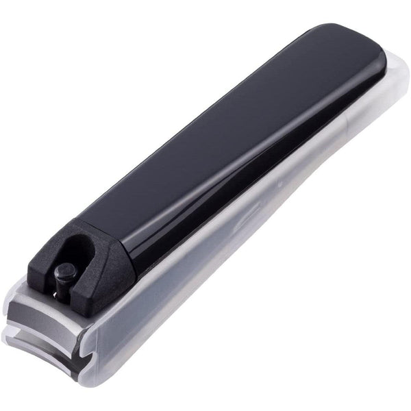 KAI Nail Clipper Type 001 Black Nail Cutter With Catcher KE0101